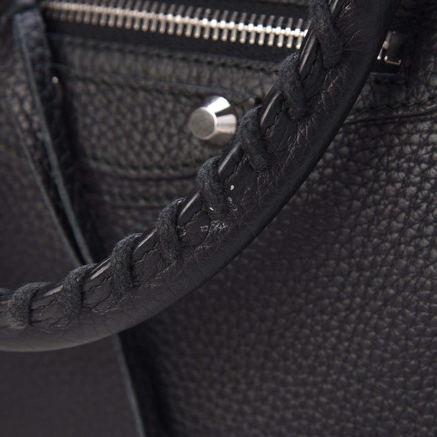 Balenciaga Vibrato Calfskin Classic Silver Hardware S City Black 13 of 14