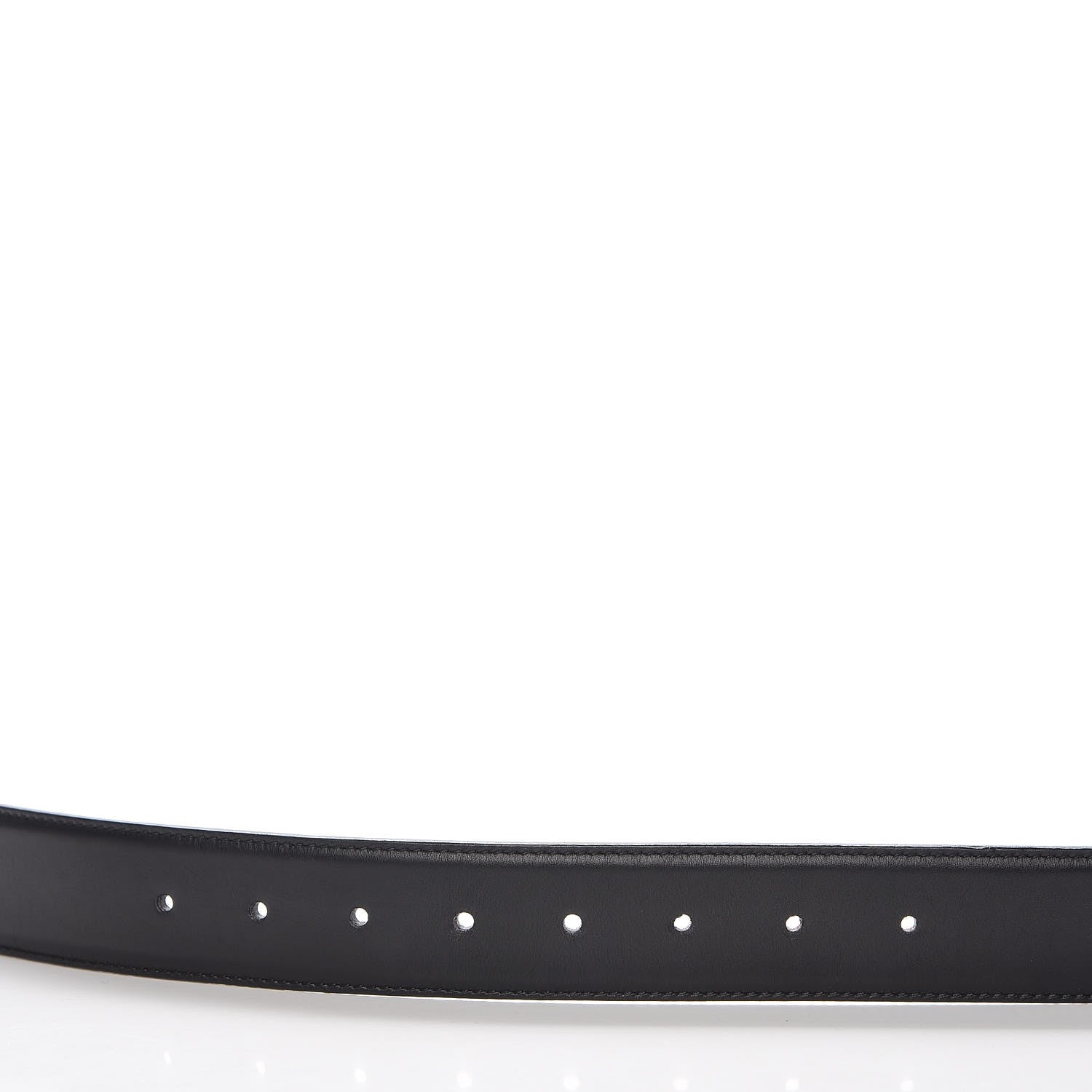 Gucci Calfskin Interlocking G 37mm Belt 85 34 Black 5 of 9