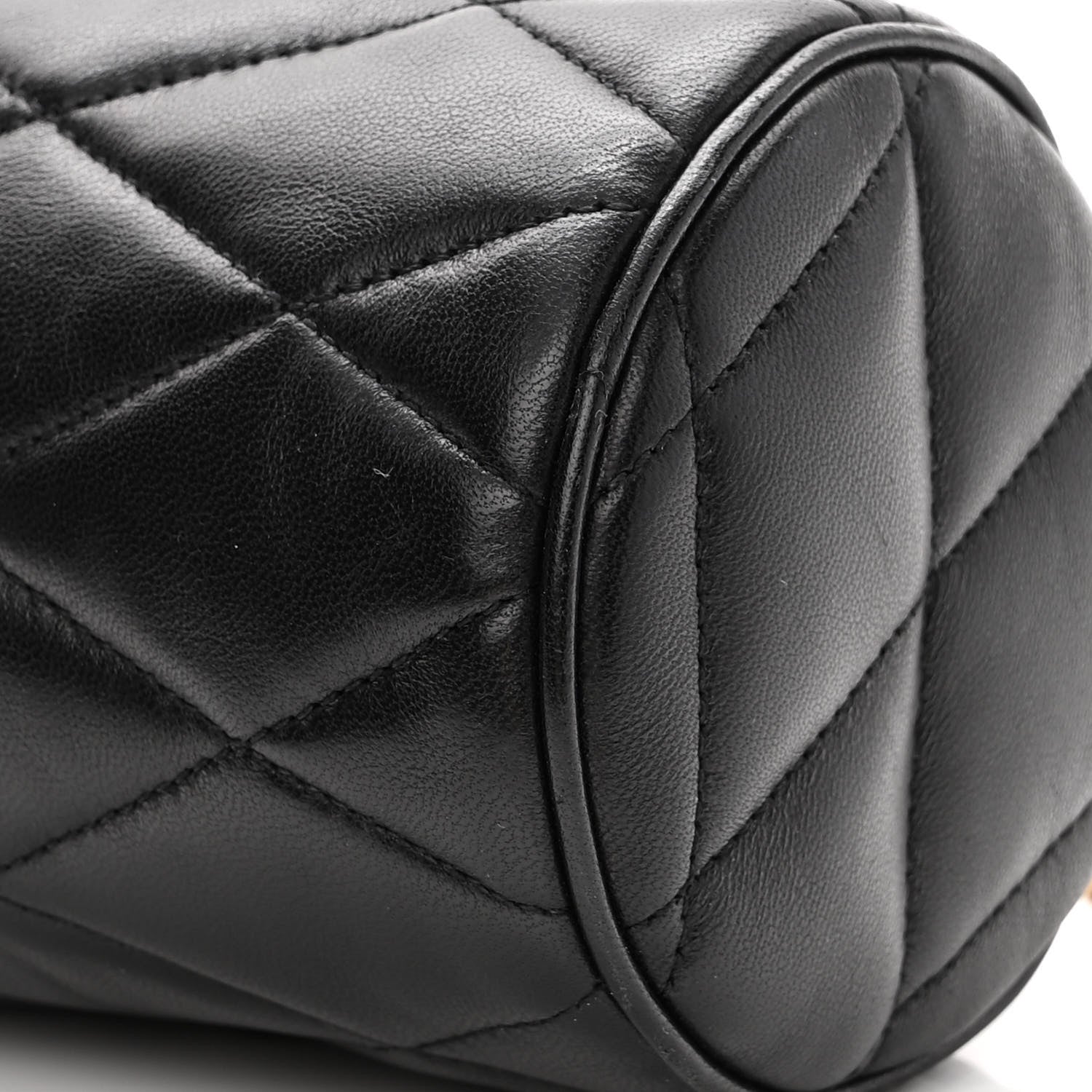Saint Laurent Lambskin Monogram Mini Sade Tube Bag Black 10 of 11