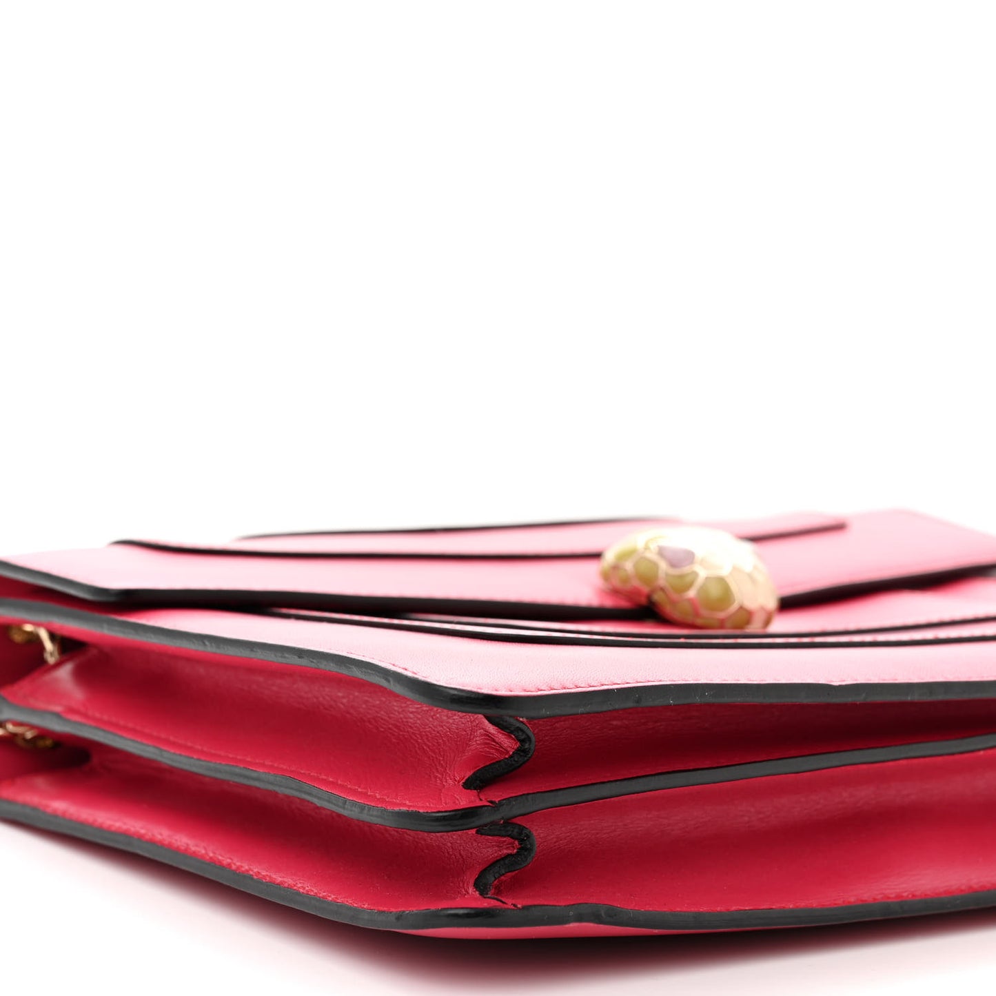 Calfskin Serpenti Forever Crossbody Bag Pink