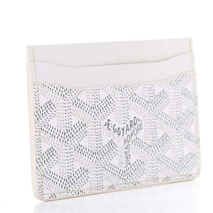 Goyard Goyardine Saint Sulpice Card Holder White 2 of 6