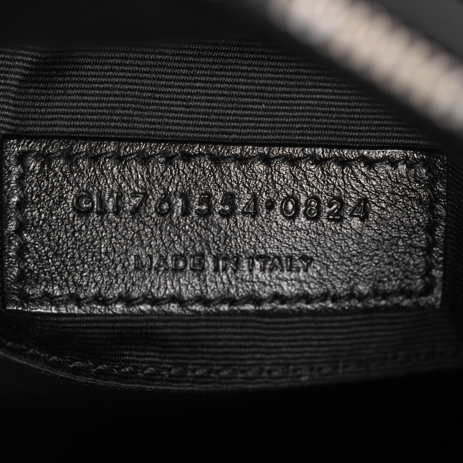 Saint Laurent Calfskin Matelasse Monogram Lou Camera Bag Black 7 of 10
