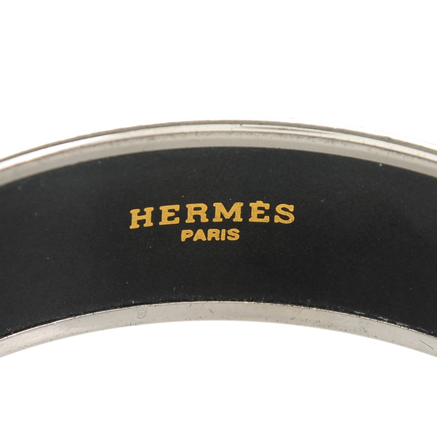 Hermes Enamel Printed Wide Bracelet 70 3 of 5