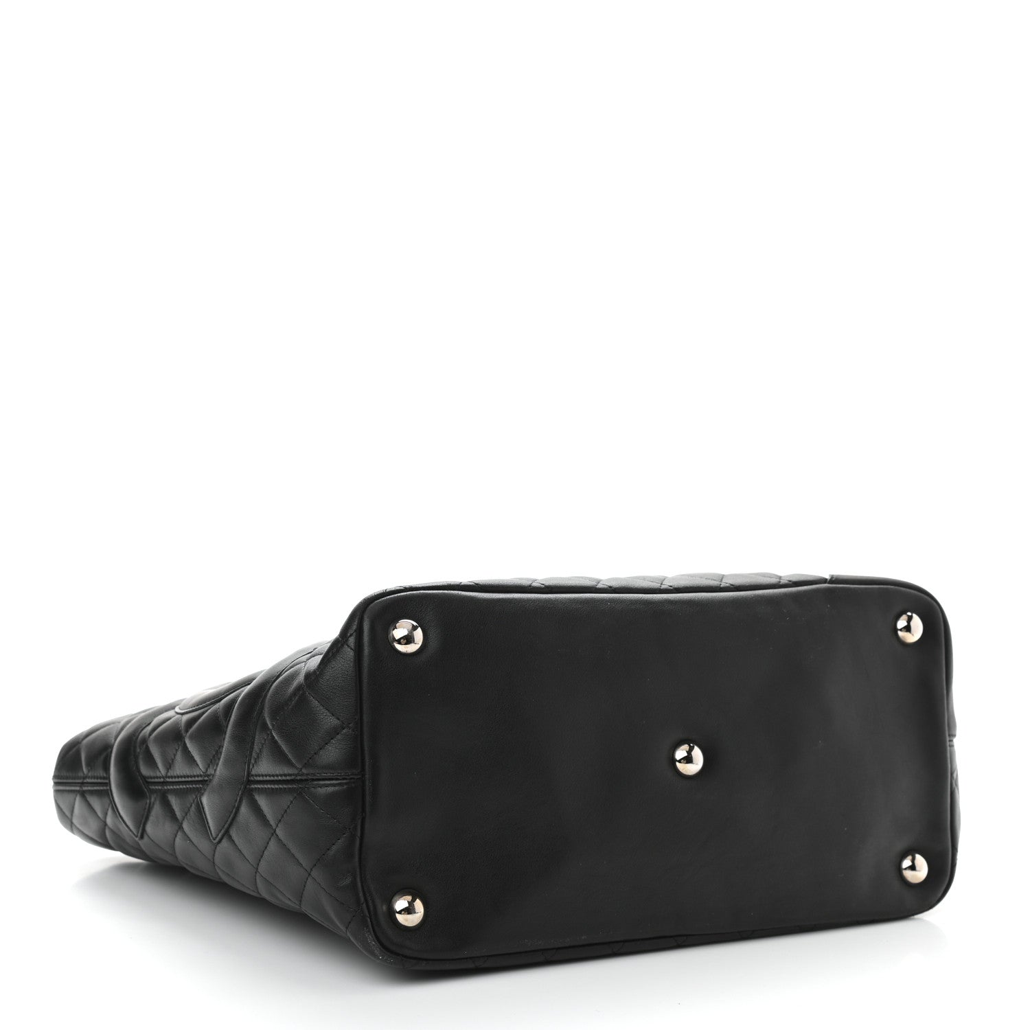 Chanel Calfskin Quilted Large Cambon Tote Black 6 of 13