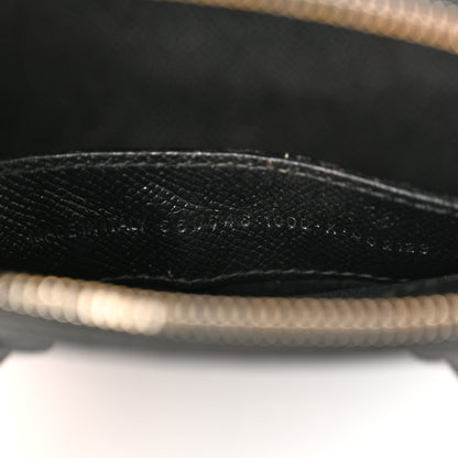 Balenciaga Signature Grained Calfskin XXS Ville Top Handle Bag Black White 7 of 12