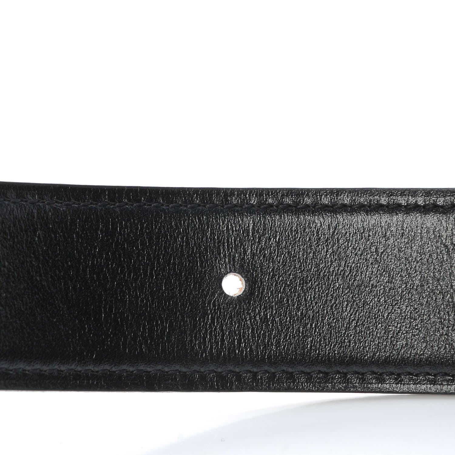Hermes Box Togo 32mm H Belt 115 Black Gold 8 of 10
