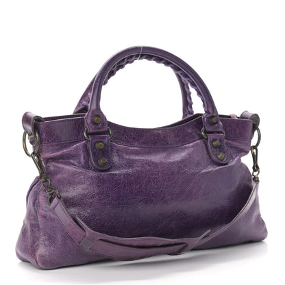 Balenciaga Agneau Classic Hardware First Raisin 3 of 9