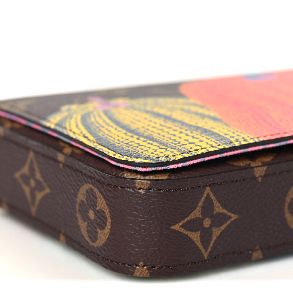 Louis Vuitton LV X YK Monogram Pumpkins Pochette Felicie 10 of 11
