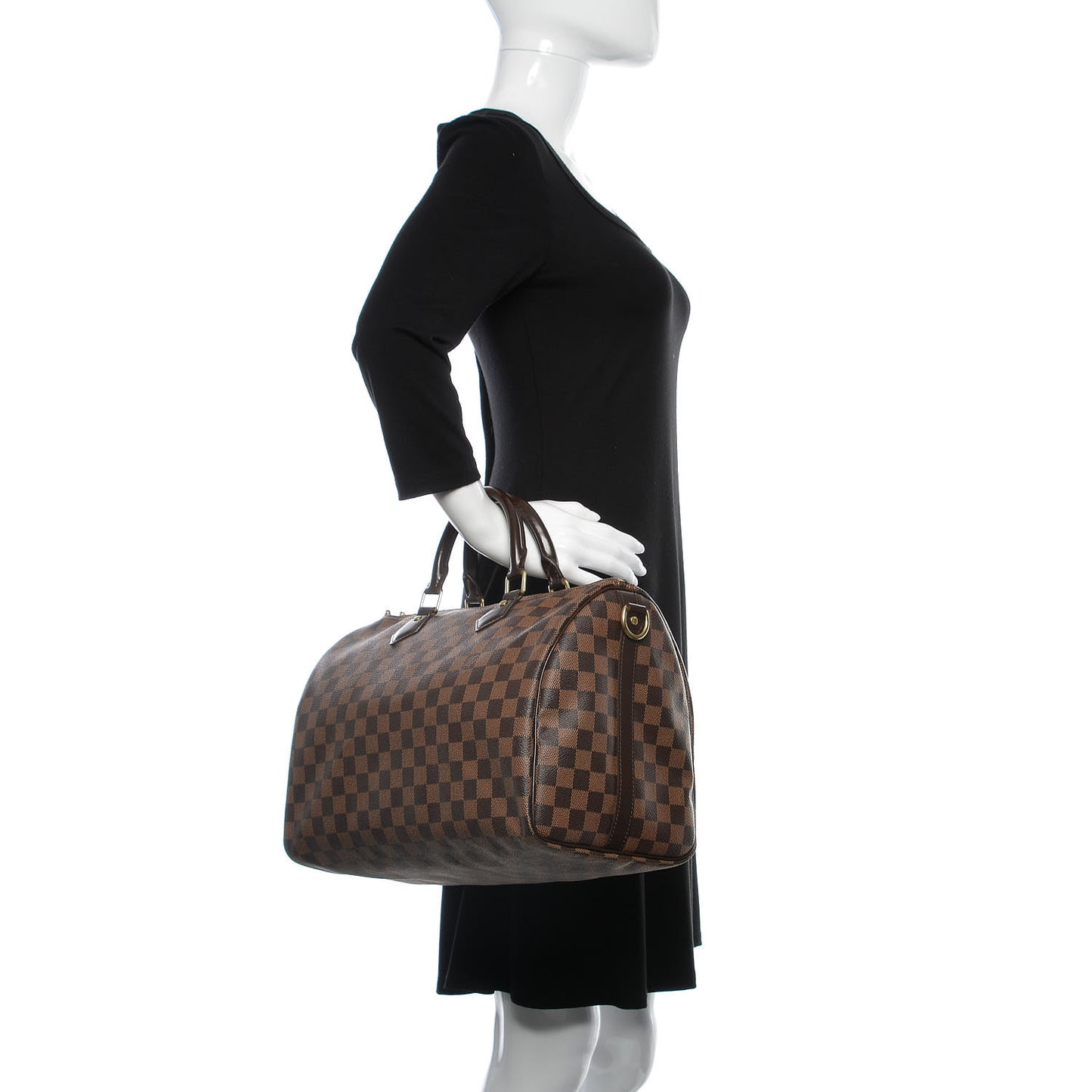 Damier Ebene Speedy Bandouliere 35
