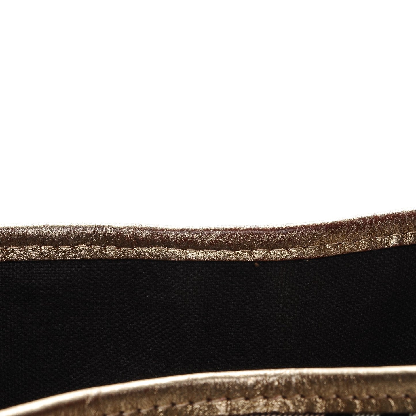 Haymarket Check Drawstring Claudia Bag Gold