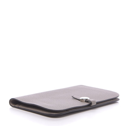 Hermes Togo Dogon Duo Wallet Gris Asphalte 5 of 10