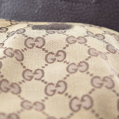 Gucci Monogram Web Belt Bag Dark Brown 9 of 10