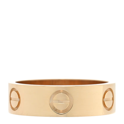 Cartier 18K Yellow Gold 5.5mm LOVE Ring 52 6 3 of 5