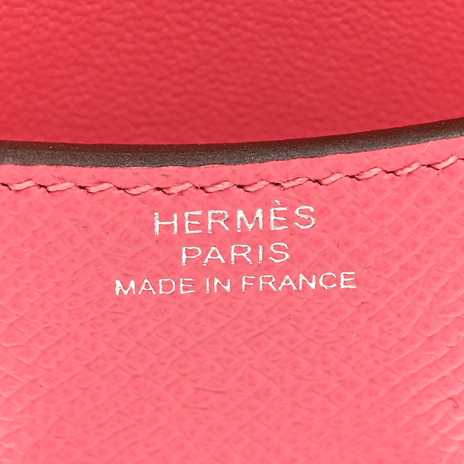 Hermes Epsom Constance Slim Wallet Rose Azalee 7 of 8