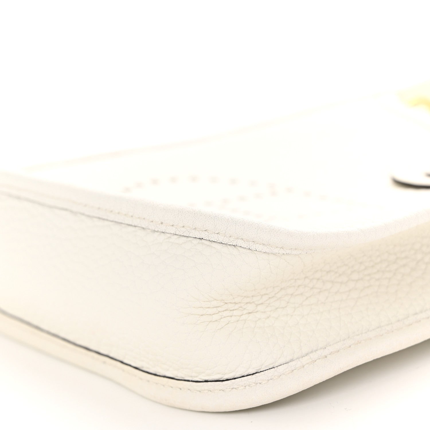 Hermes Taurillon Clemence Amazone Evelyne TPM New White 10 of 11