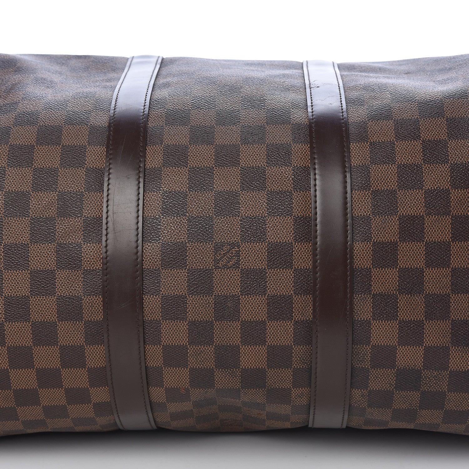 Louis Vuitton Damier Ebene Keepall Bandouliere 55 15 of 26