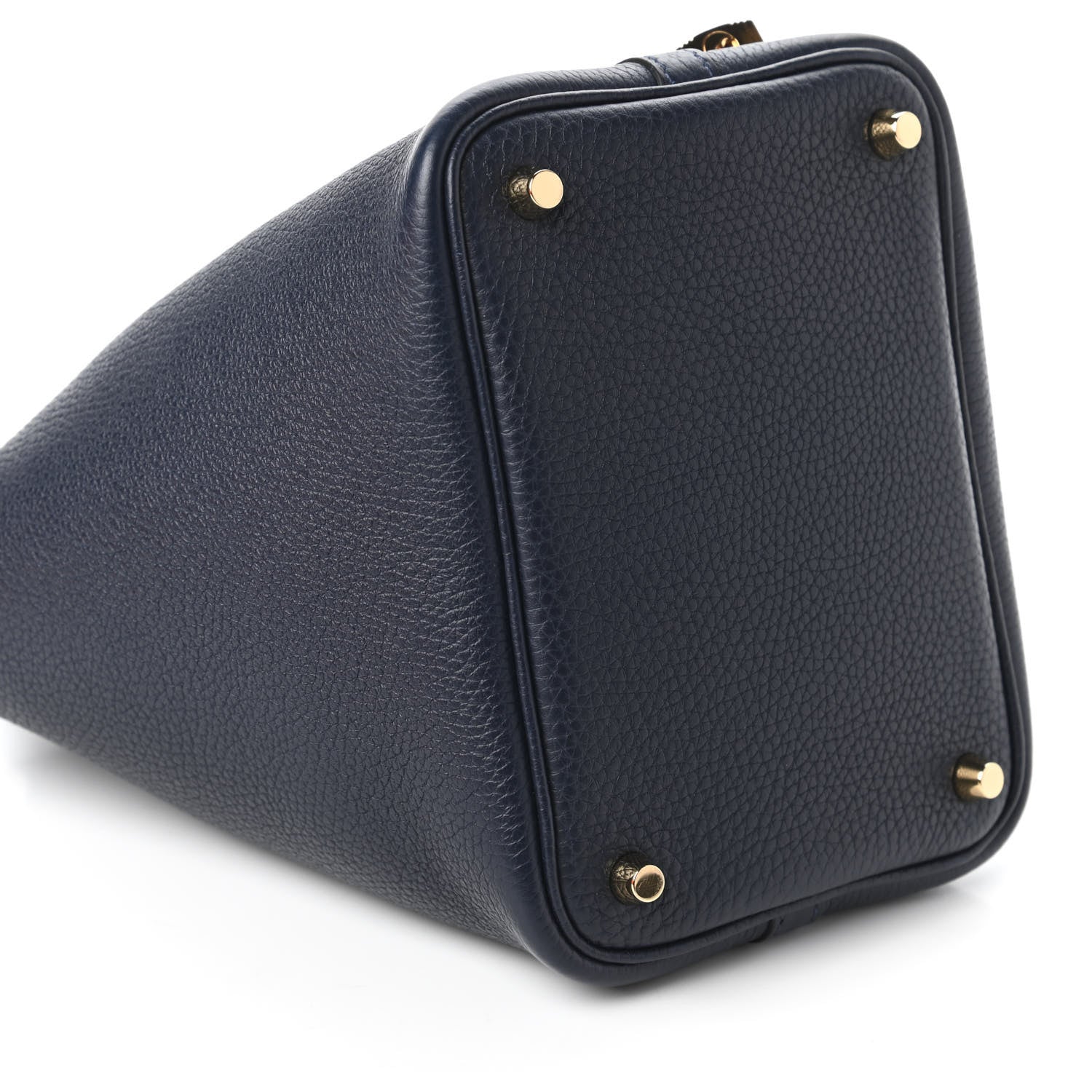 Hermes Taurillon Clemence Picotin Lock 18 PM Bleu Nuit 6 of 11