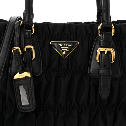 Prada Tessuto Nylon Gaufre Tote Black 8 of 10