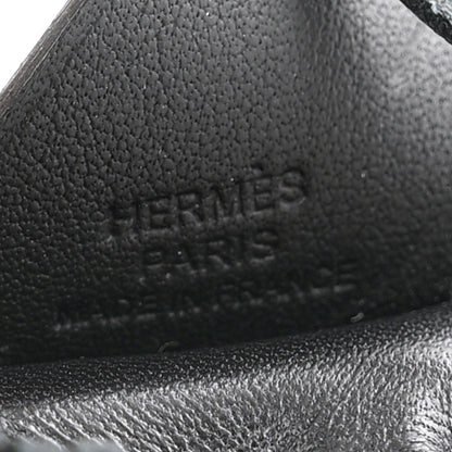 Hermes Milo Lambskin Grigri Rodeo Pegase Horse Bag Charm PM So Black 3 of 5