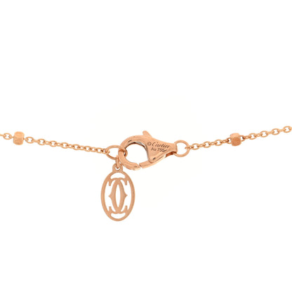 Cartier 18K Pink Gold Garnet Clash de Cartier Necklace 4 of 4