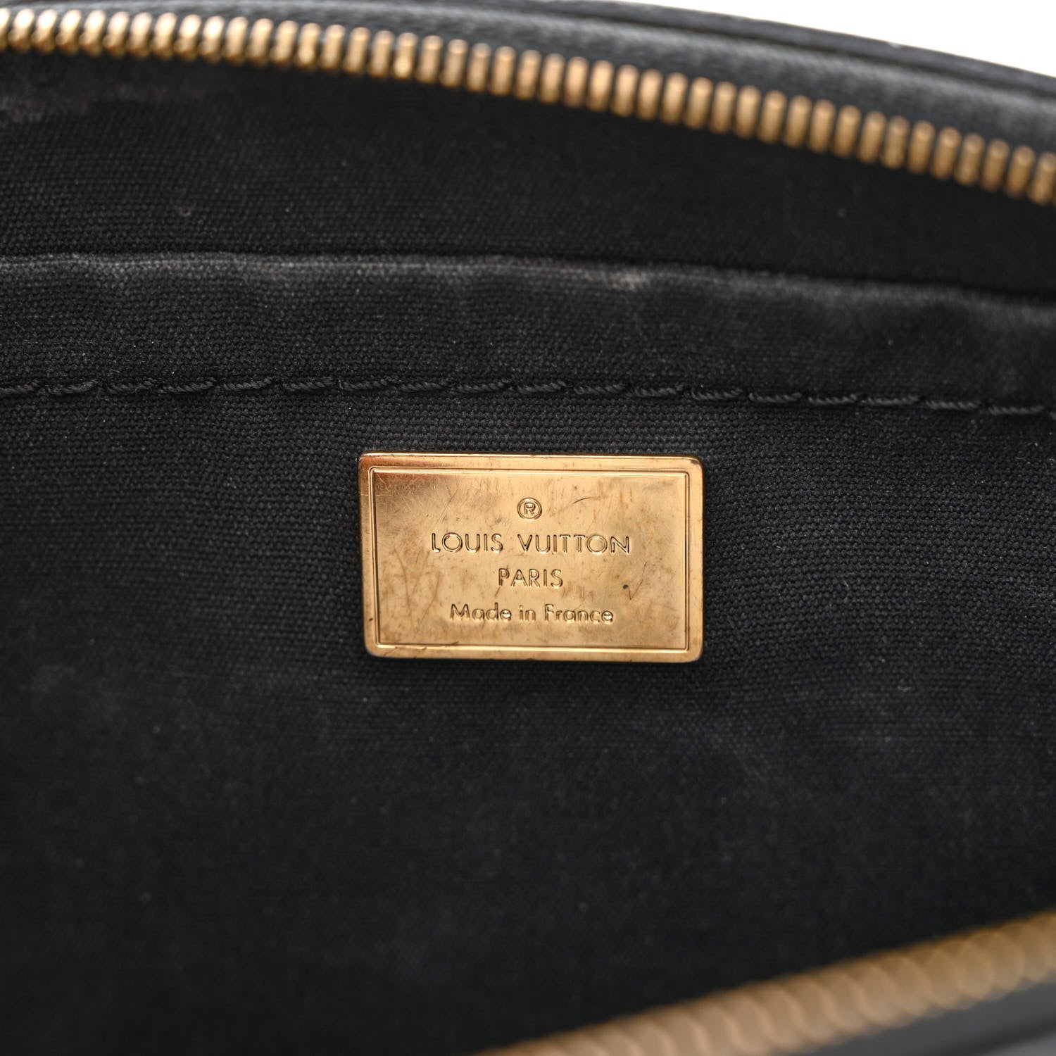 Louis Vuitton Vernis Santa Monica Clutch Noir Magnetique 6 of 12