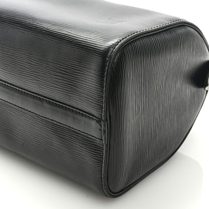 Louis Vuitton Epi Speedy 25 Black 8 of 9