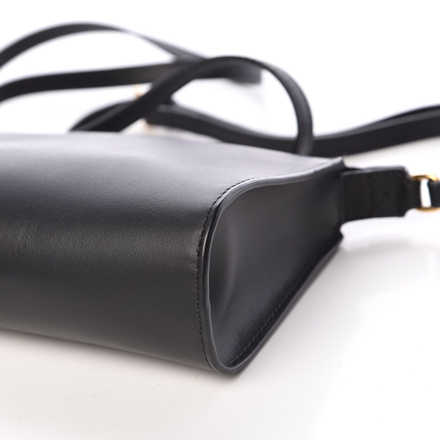 Vitello Baltico Mini Pouch Crossbody Pouch Black