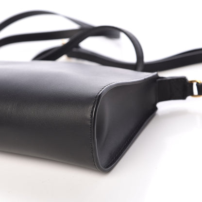 Fendi Vitello Baltico Mini Pouch Crossbody Pouch Black 9 of 11