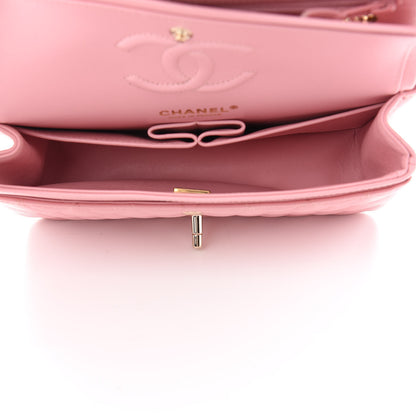 Chanel Caviar Quilted Small Double Flap Pink 5 of 9