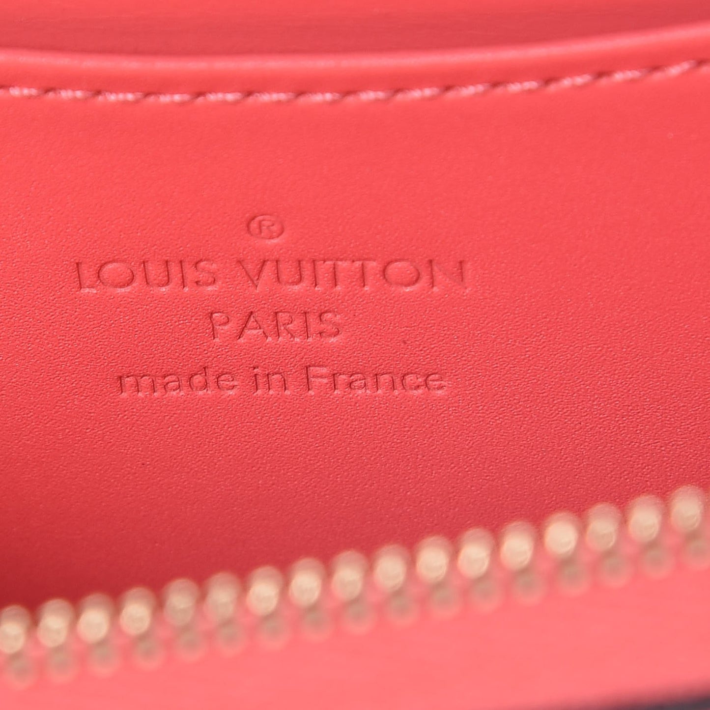 Vernis Zippy Coin Purse Rose Litchi