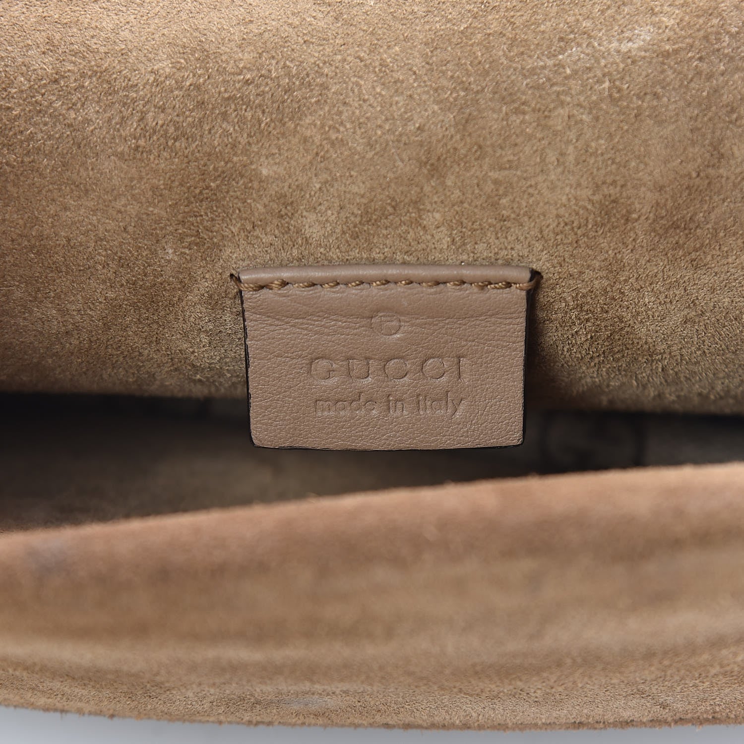 Gucci GG Supreme Monogram Mini Dionysus Shoulder Bag Taupe 6 of 10