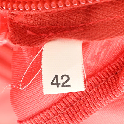 Prada Tessuto Nylon Vela Cosmetic Pouch Arancio 7 of 7
