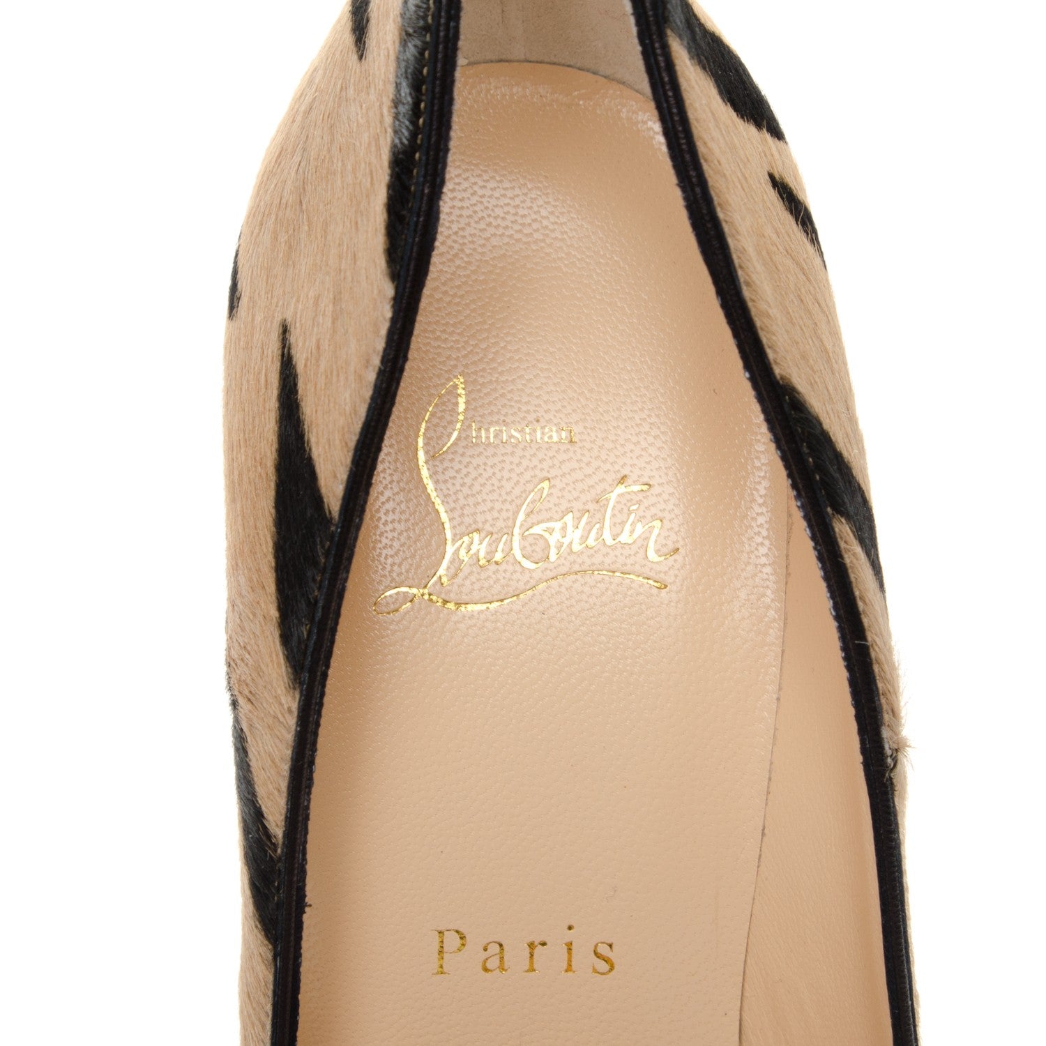 Christian Louboutin Pony So Kate 120 Pumps Dune Black 5 of 6