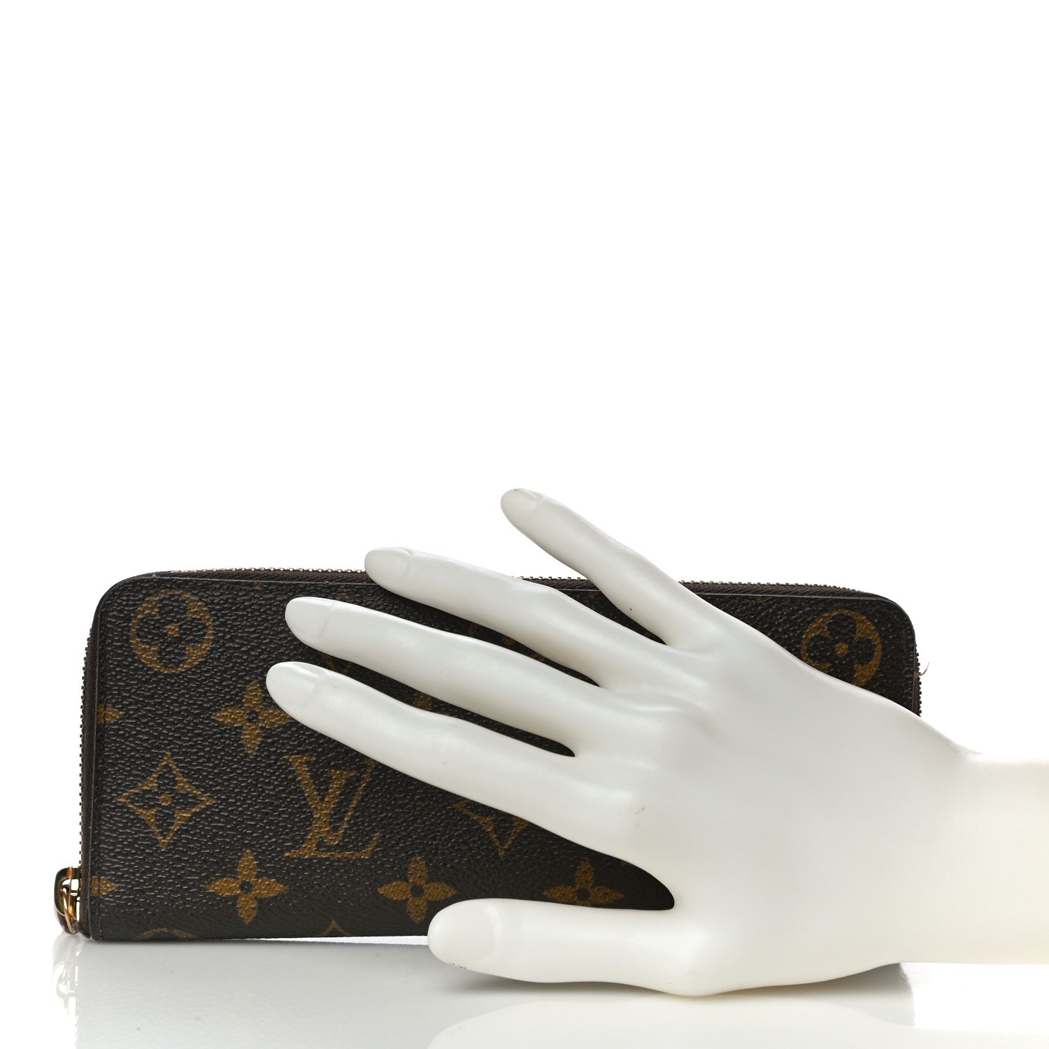 Louis Vuitton Monogram Clemence Wallet Rose Ballerine 2 of 13
