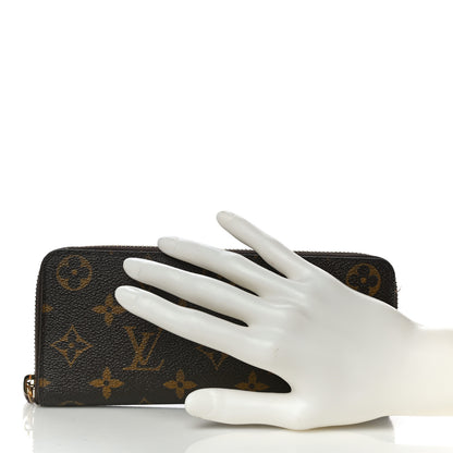 Louis Vuitton Monogram Clemence Wallet Rose Ballerine 2 of 13