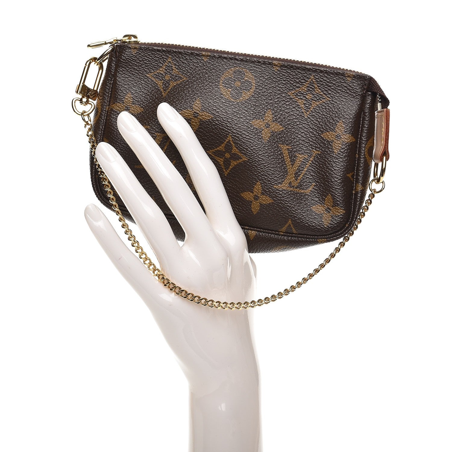 Louis Vuitton Monogram Mini Pochette Accessories 2 of 8
