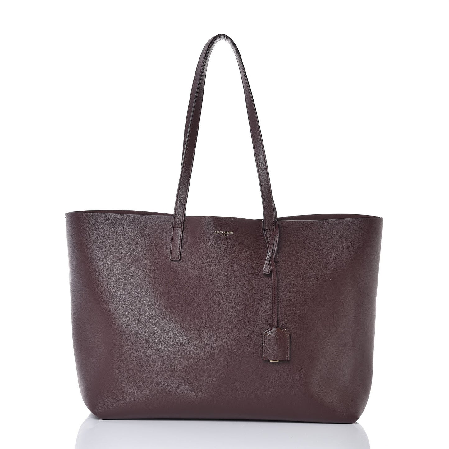 Calfskin Large Shopping Tote Palissandre