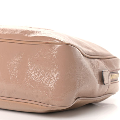 Gucci Soft Patent Small Soho Bowler Dark Cipria 8 of 15