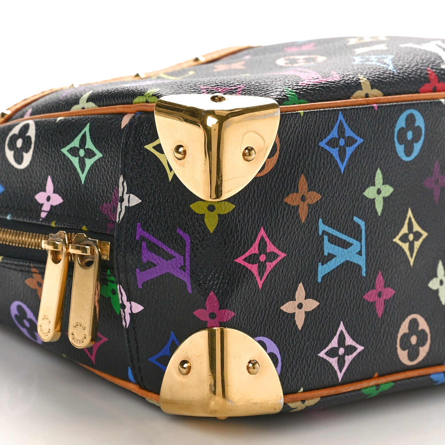 Monogram Multicolor Trouville Black