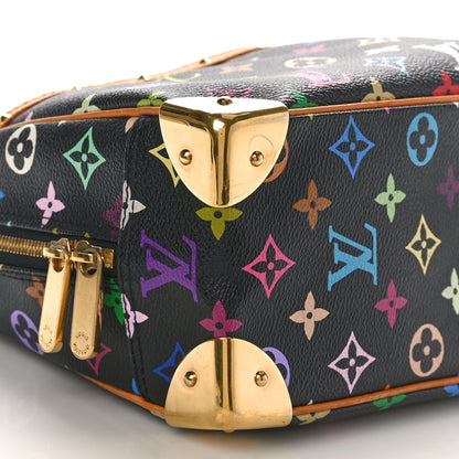 Louis Vuitton Monogram Multicolor Trouville Black 8 of 11