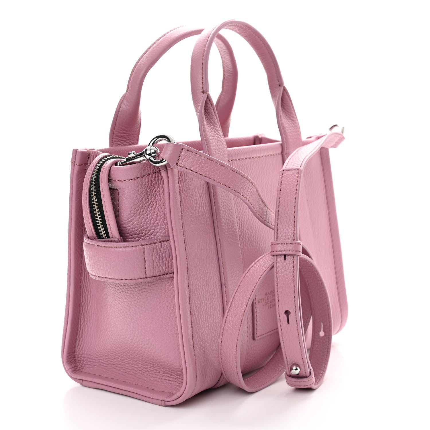 Marc Jacobs Grained Calfskin Small The Tote Bag Lilas 3 of 10