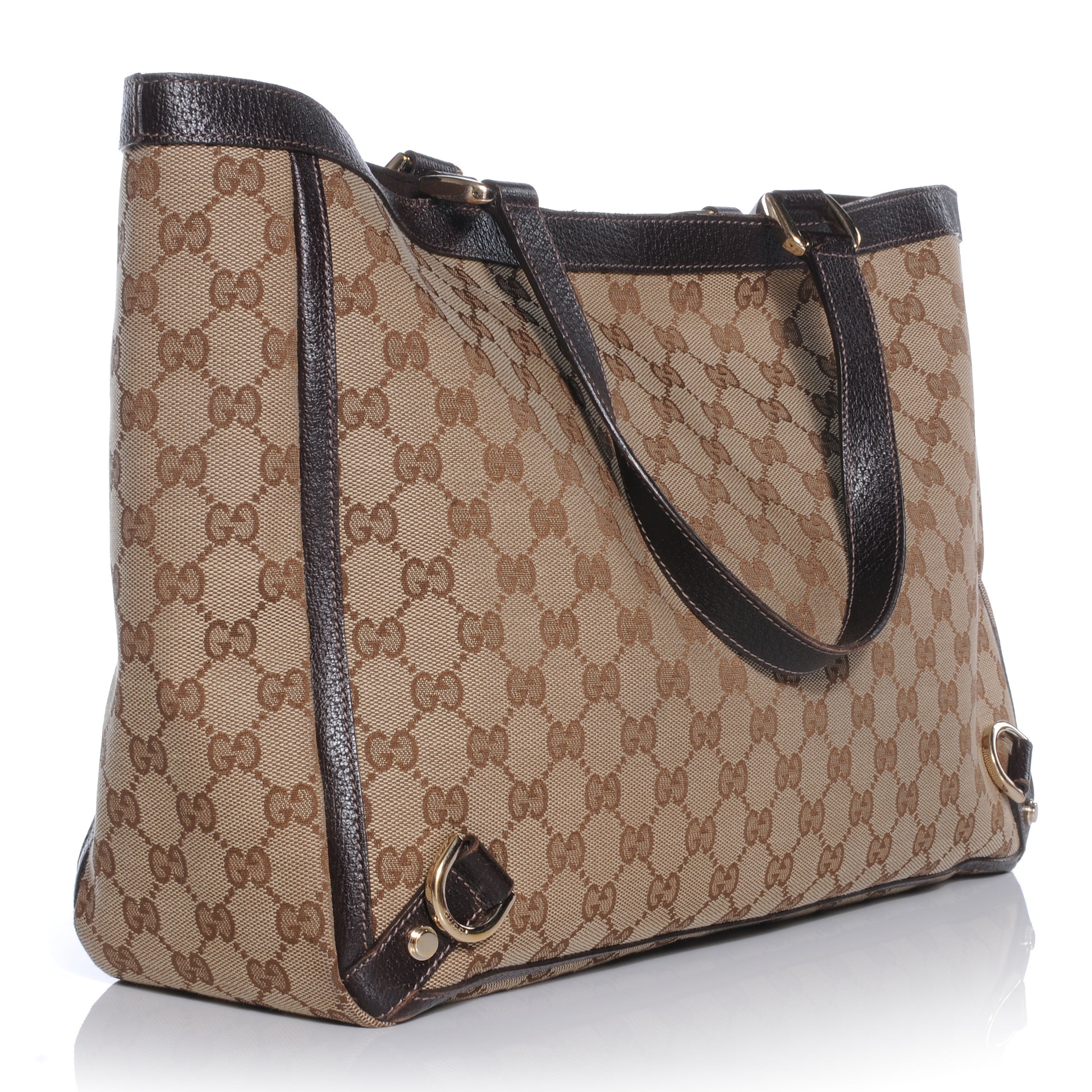 Gucci Monogram Large Abbey Tote Ebony 3 of 8