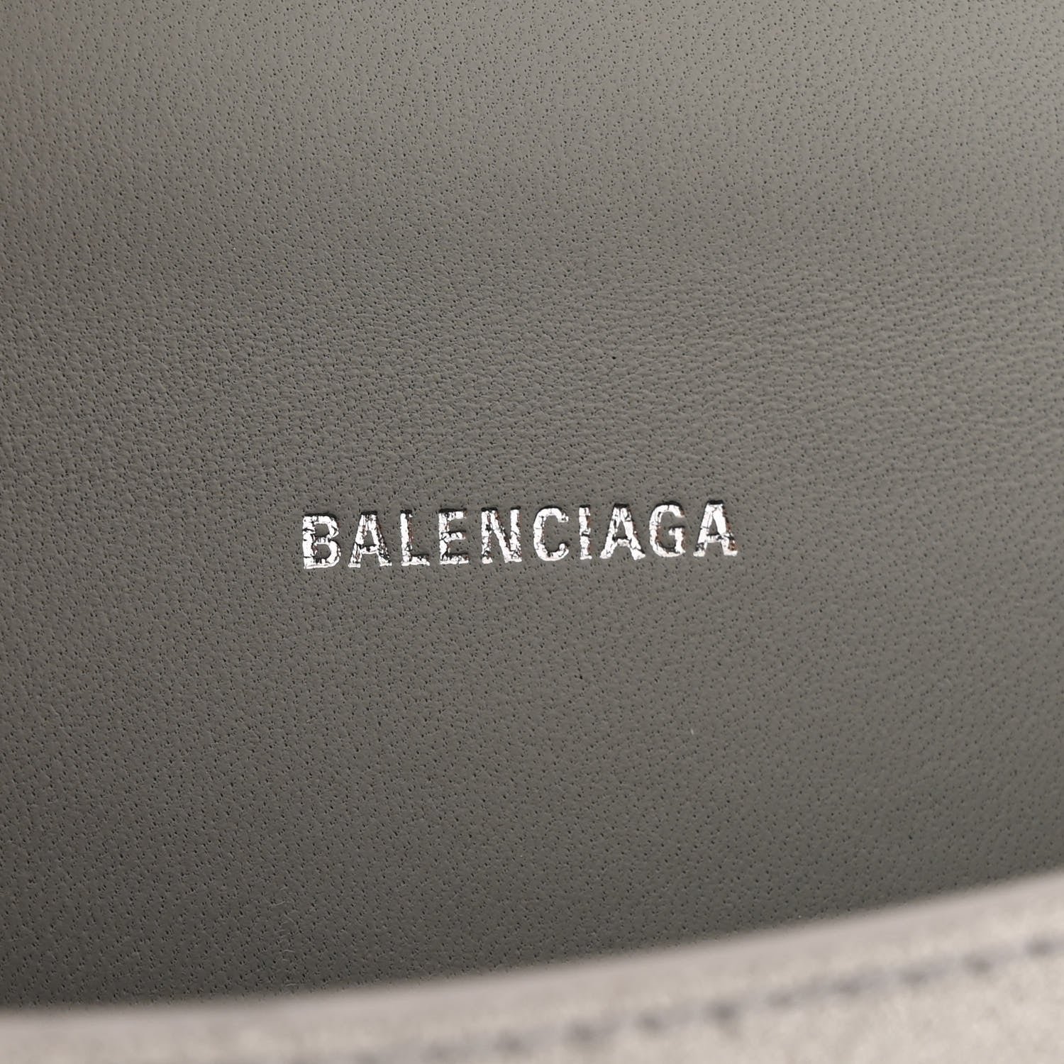 Balenciaga Glitter Fabric Hourglass Top Handle Bag XS Grey 6 of 13