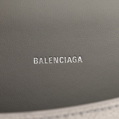 Balenciaga Glitter Fabric Hourglass Top Handle Bag XS Grey 6 of 13