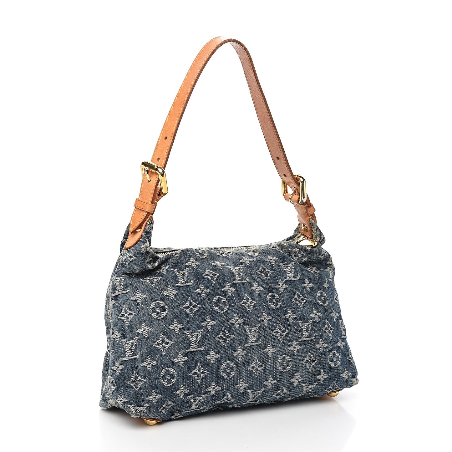 Monogram Denim Baggy PM Blue