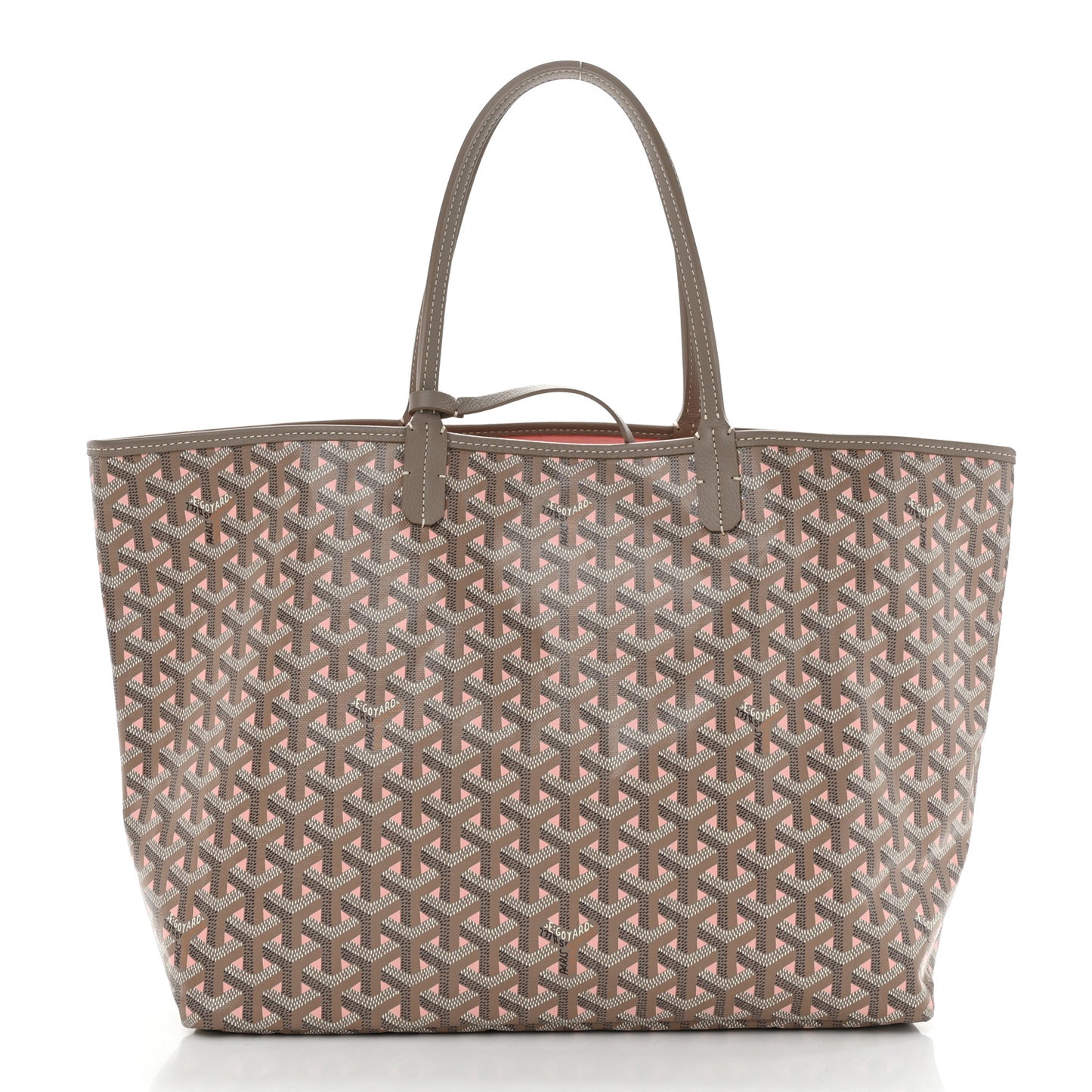 Goyardine Saint Louis Claire Voie PM Grege Powder Pink