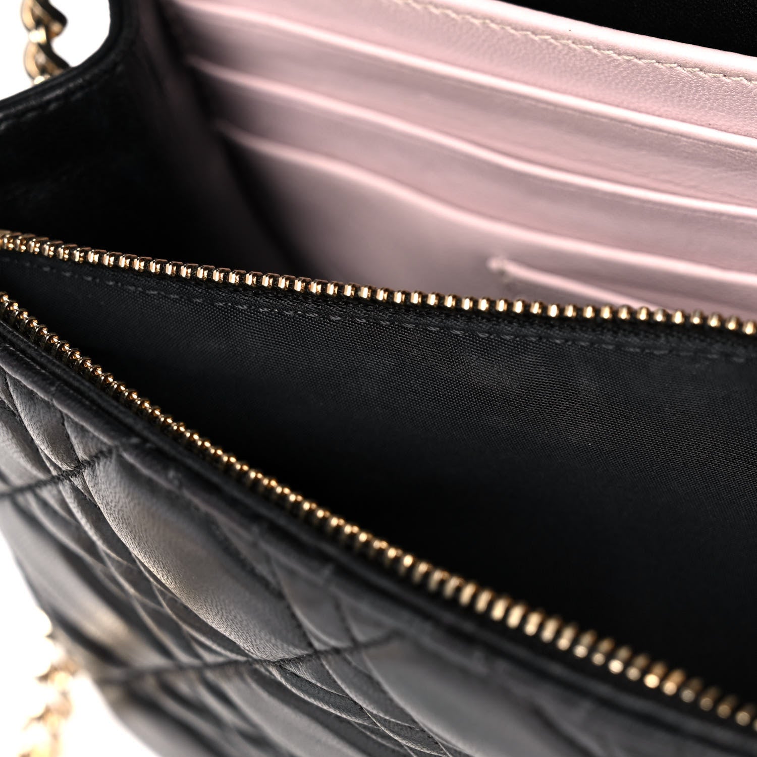 Christian Dior Lambskin Cannage Miss Dior Promenade Pouch Black 11 of 13