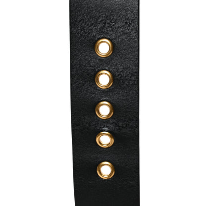 Christian Dior Calfskin Diorquake Belt 75 Black 6 of 6