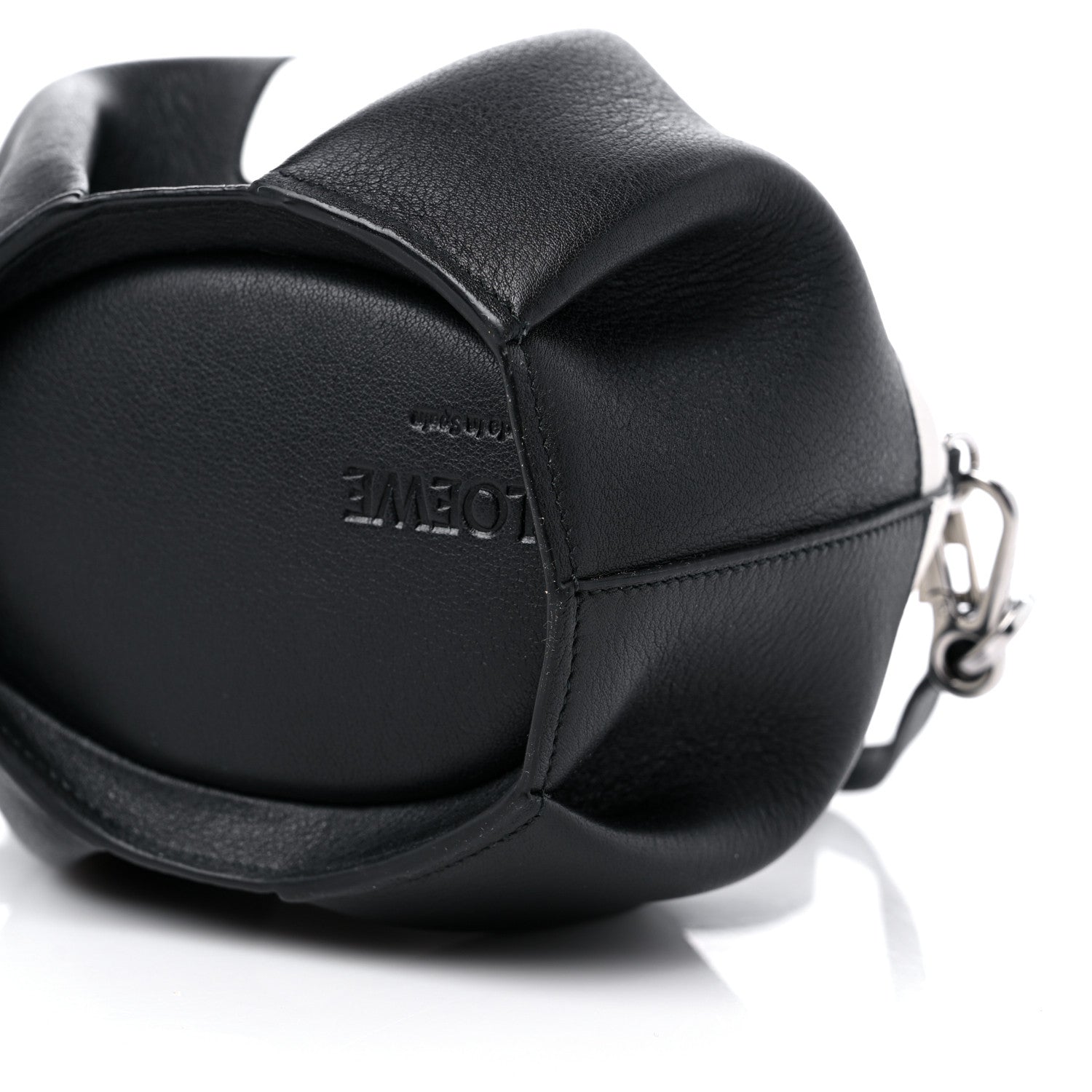 Loewe Calfskin Panda Crossbody Black White 9 of 10