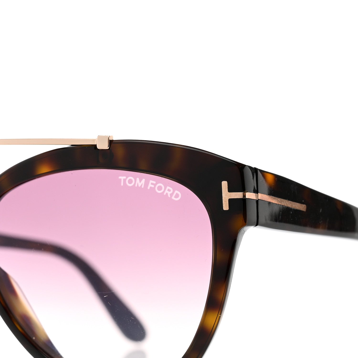 Tom Ford Clip On Sunglasses TF5532 Tortoise 5 of 7